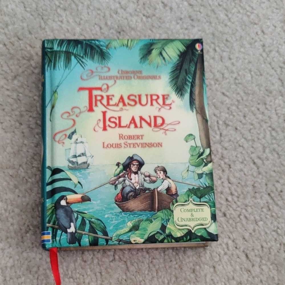 Usborne Treasure Island Illustrated Originals Hardcover Robert Louis Stevenson